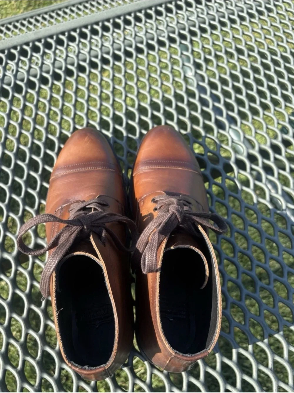 Thursday Boot Company Cadet Walnut Leather Cap Toe Chukka Boots Men’s Size 10.5